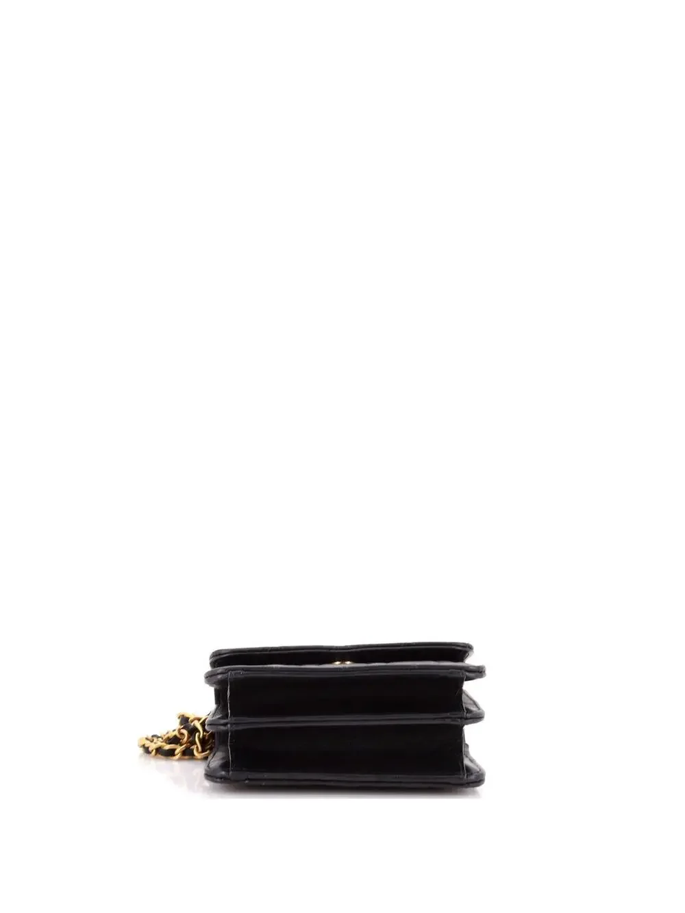 Chanel Woven Top Handle Cc Flap Clutch #240090C44B